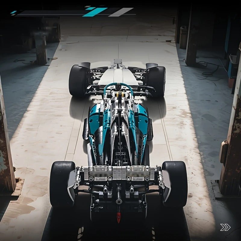 AMG F1 W15 | 1980pcs - AMG F1 W15 - vue 3 | Power Blockz