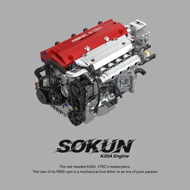 PB8860 - JDM K20A Engine - vue 8 | Power Blockz