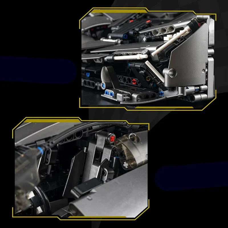 KBOX 10246B - Static Version - Futuristic Electric Hypercar Concept - vue 2 | Power Blockz