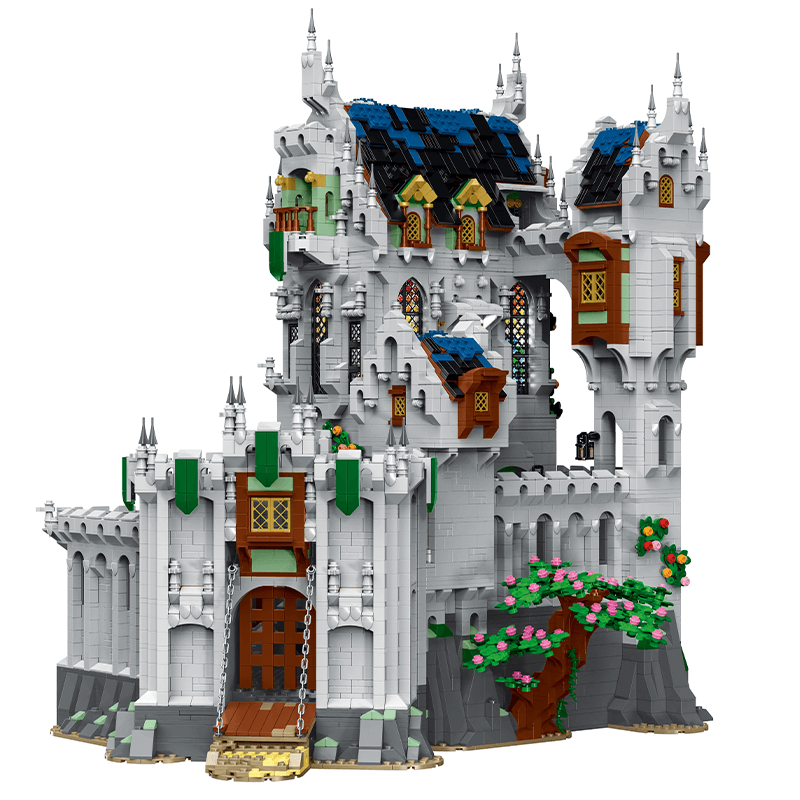 Mork 033010 - European Medieval Castle - vue 12 | Power Blockz