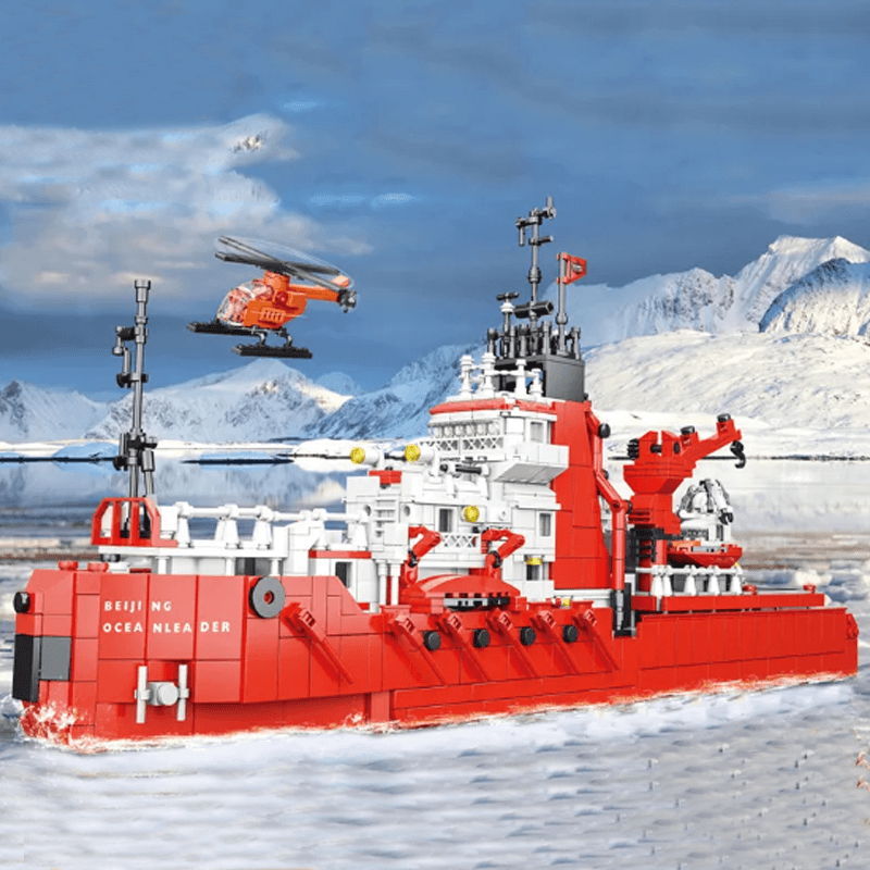 ZHBO 6877 - Beijing Ocean Leader Icebreaker - vue 4 | Power Blockz