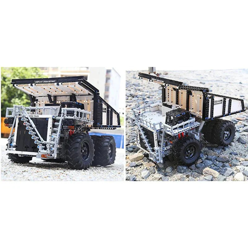 Mould King 13170 - RC Mining Dump Truck - vue 7 | Power Blockz