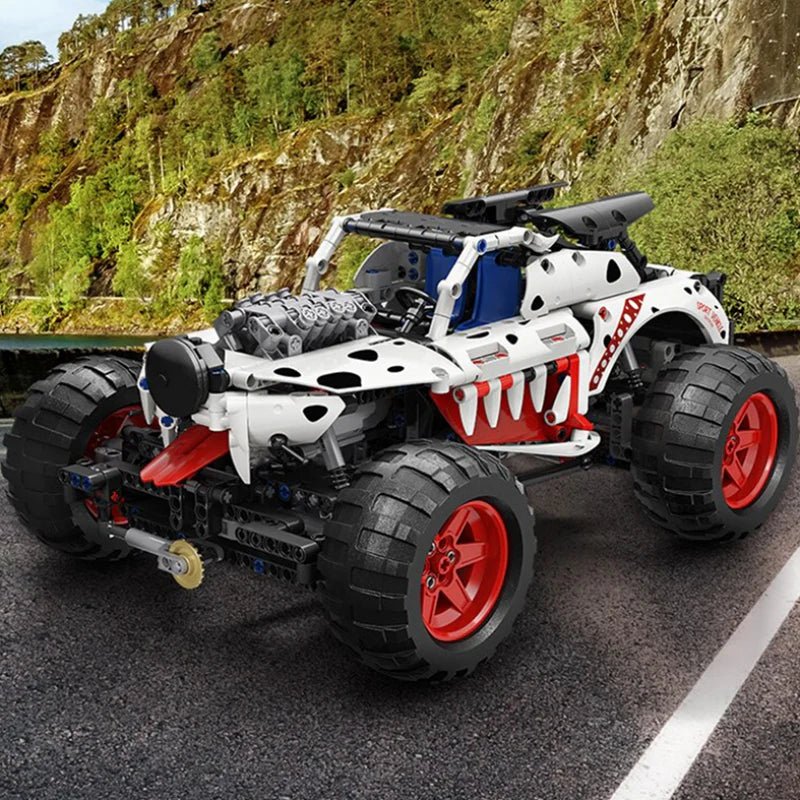 MOYU MY88006 - Dalmatian Monster Truck - vue 2 | Power Blockz