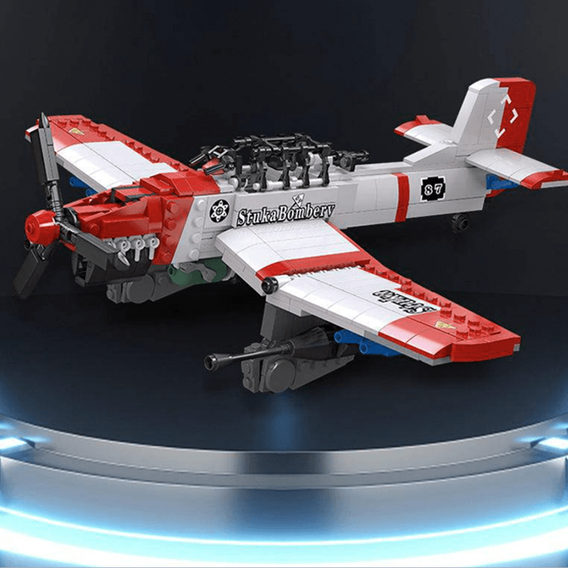 Jiestar 61045 - Stuke Bomber - vue 5 | Power Blockz