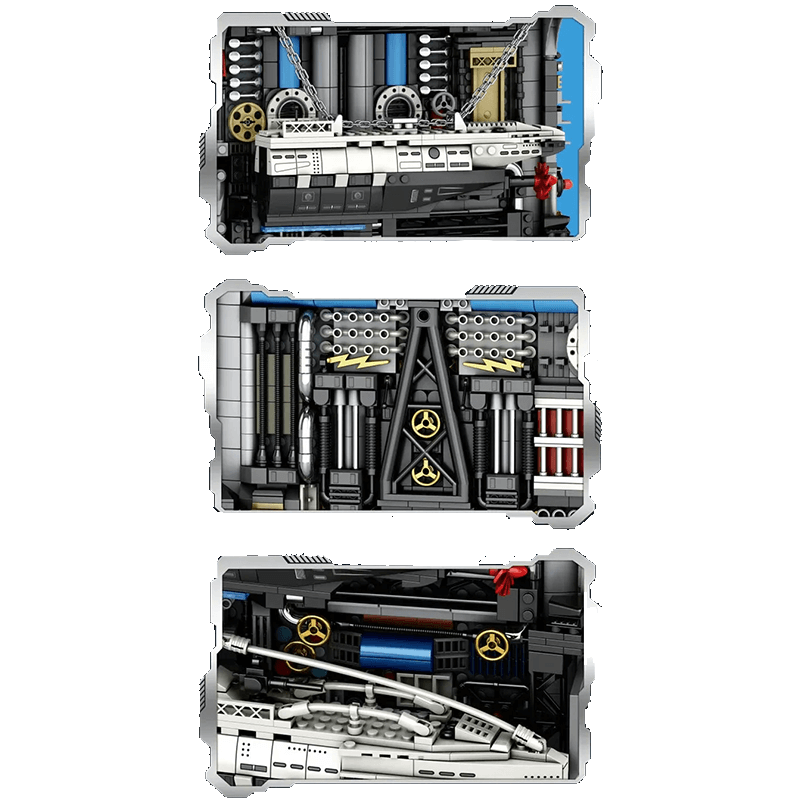 Reobrix 66038 - The Submarine Factory - vue 6 | Power Blockz
