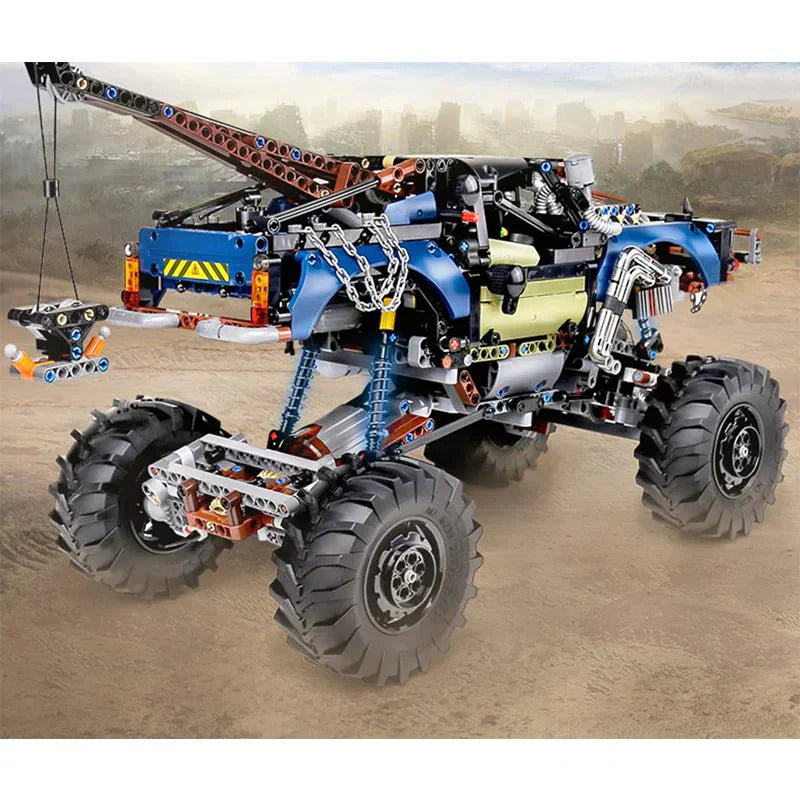 Mould King 18006 - Post-Apocalypse Survival Truck - vue 3 | Power Blockz
