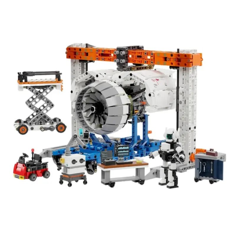 Pantasy 85006 - Aircraft Maintenance Plant Workshop | Power Blockz