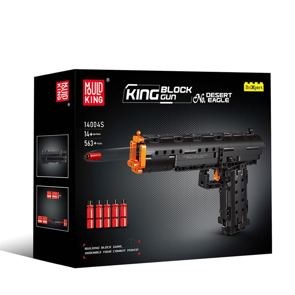 Mould King 14004S - Military Desert Eagle - vue 3 | Power Blockz
