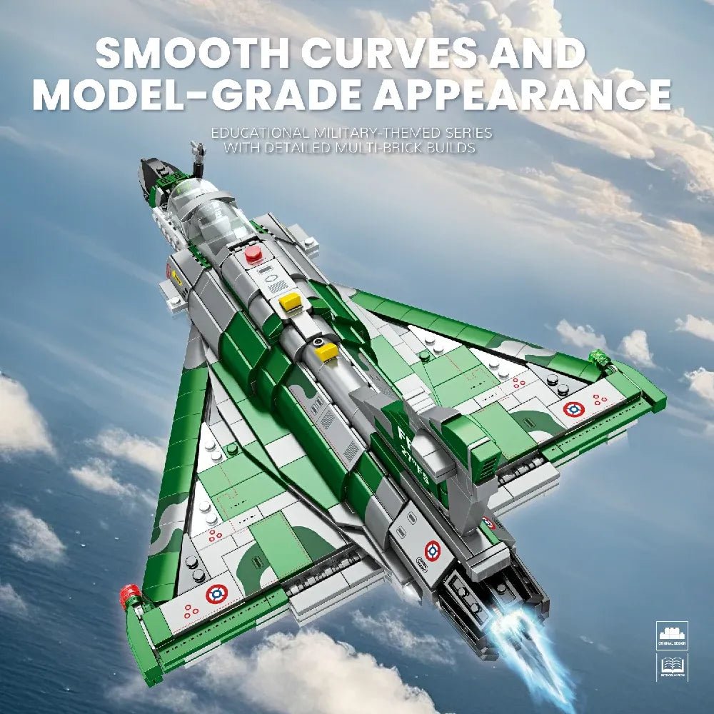 Reobrix 33044 - Mirage 2000 - vue 3 | Power Blockz
