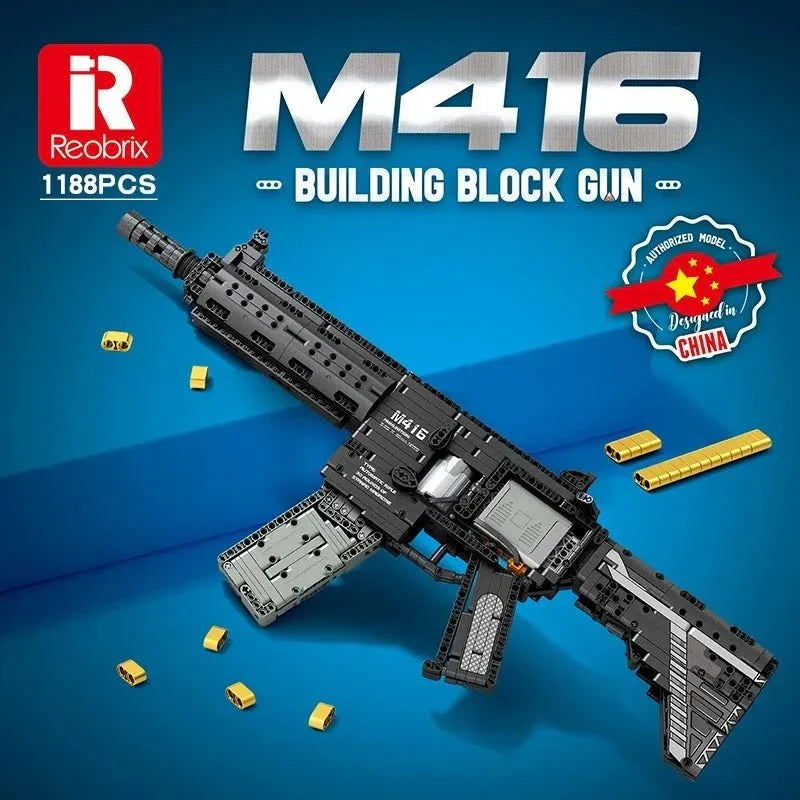 Reobrix 77004 - M416 - vue 2 | Power Blockz