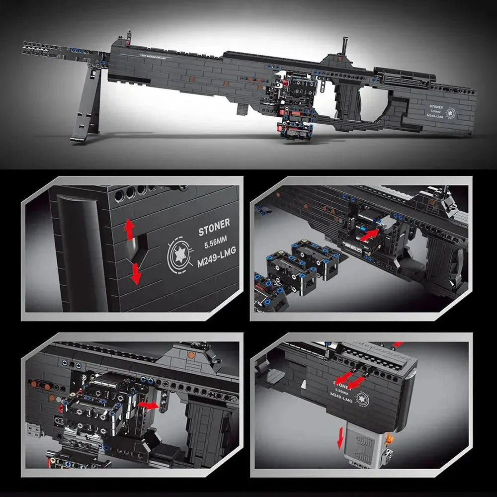 Pangu 15003 - Motorized Burst Light Machine - vue 8 | Power Blockz