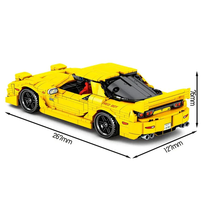 CaDa C61023W - RX7 JDM Rotary Street Coupe - vue 9 | Power Blockz