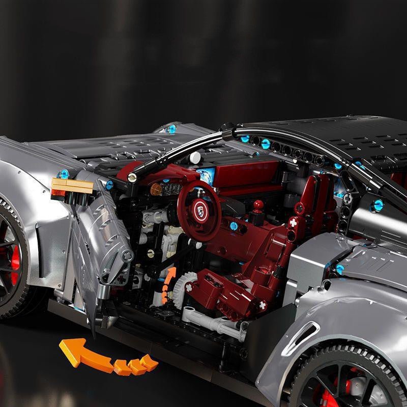 TGL T5026 - Green - Remote Controlled - Twin-Turbo 911 GT2 Track Coupe - vue 5 | Power Blockz