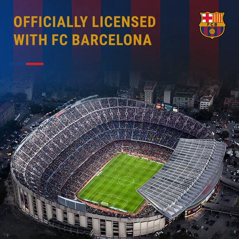 C66023W with our box - FC Barcelona Spotify Camp Nou - vue 5 | Power Blockz