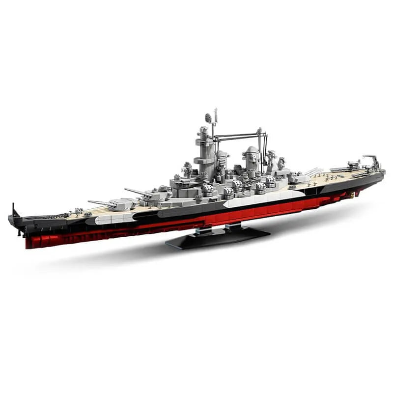12G0 98007 - The USS Missouri BB-63 Battleship | Power Blockz