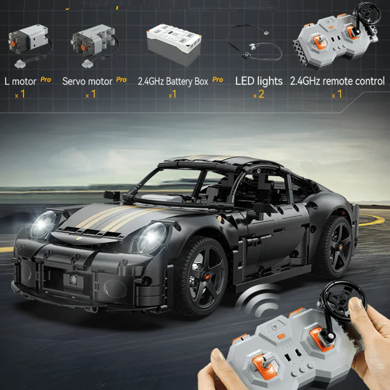 CaDa C63006 - Static - RUF GT 911 Carrera - vue 4 | Power Blockz
