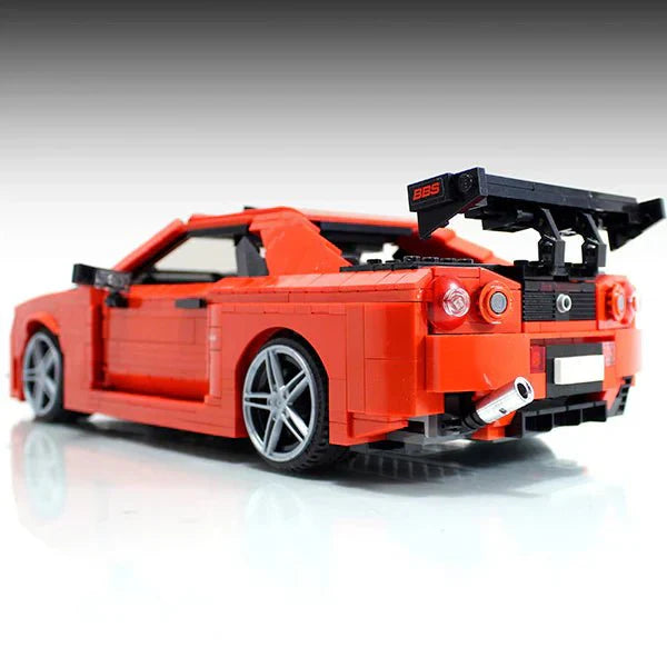 Sembo SY0001 - JDM Twin-Turbo Street Beast R34 - vue 4 | Power Blockz