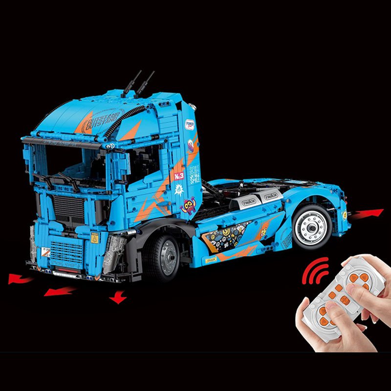 Decool 33016 - RC Long-Haul Trailer Truck - vue 4 | Power Blockz
