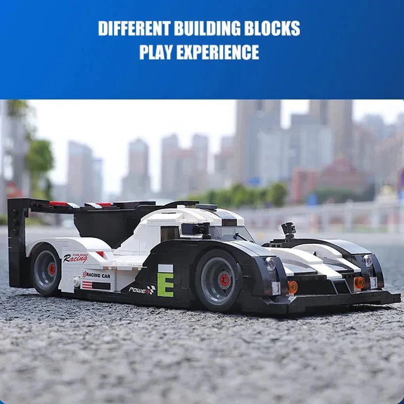 Mould King 10002 - Hybrid Le Mans Prototype - vue 3 | Power Blockz