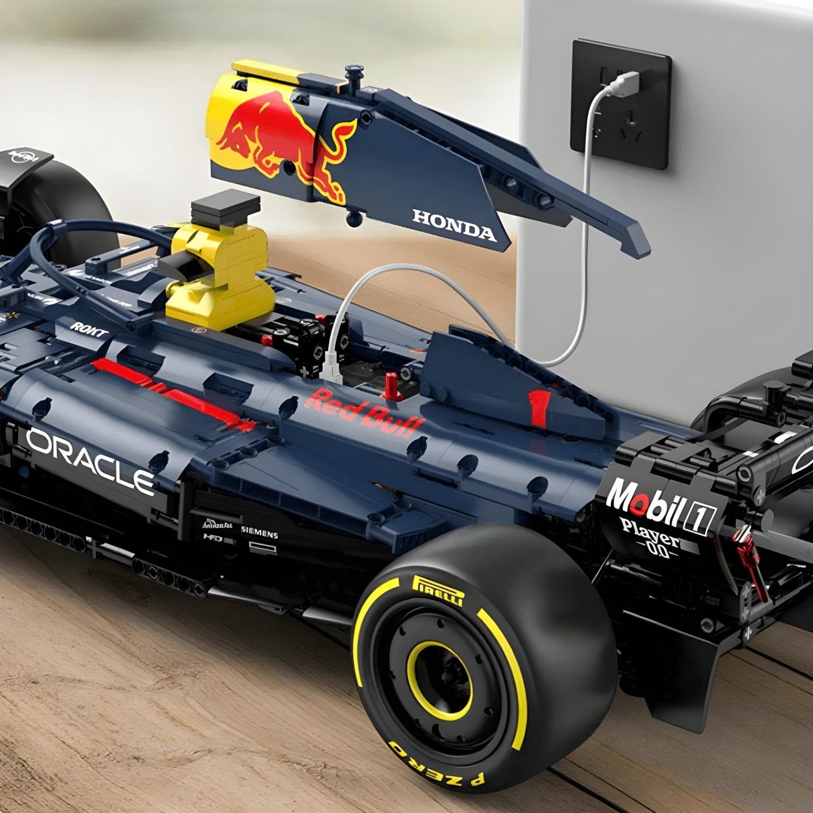 Rastar 92400 - 2023 RB19 Formula 1 Racer - vue 14 | Power Blockz