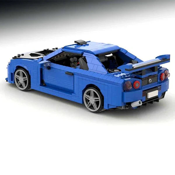 Sembo SY0001 - JDM Twin-Turbo Street Beast R34 - vue 11 | Power Blockz