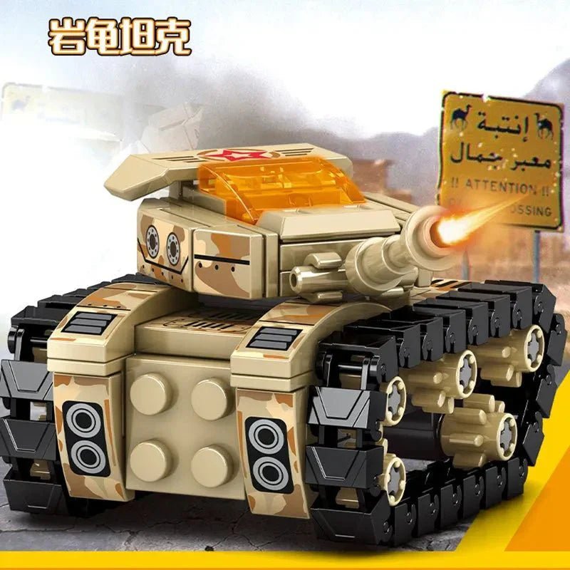 Transformers Mechanical Robot Tank Fighter Bricks Toy | 894pcs - Transformers Mechanical Robot Tank Fighter Bricks Toy - vue 2 | Power Blockz