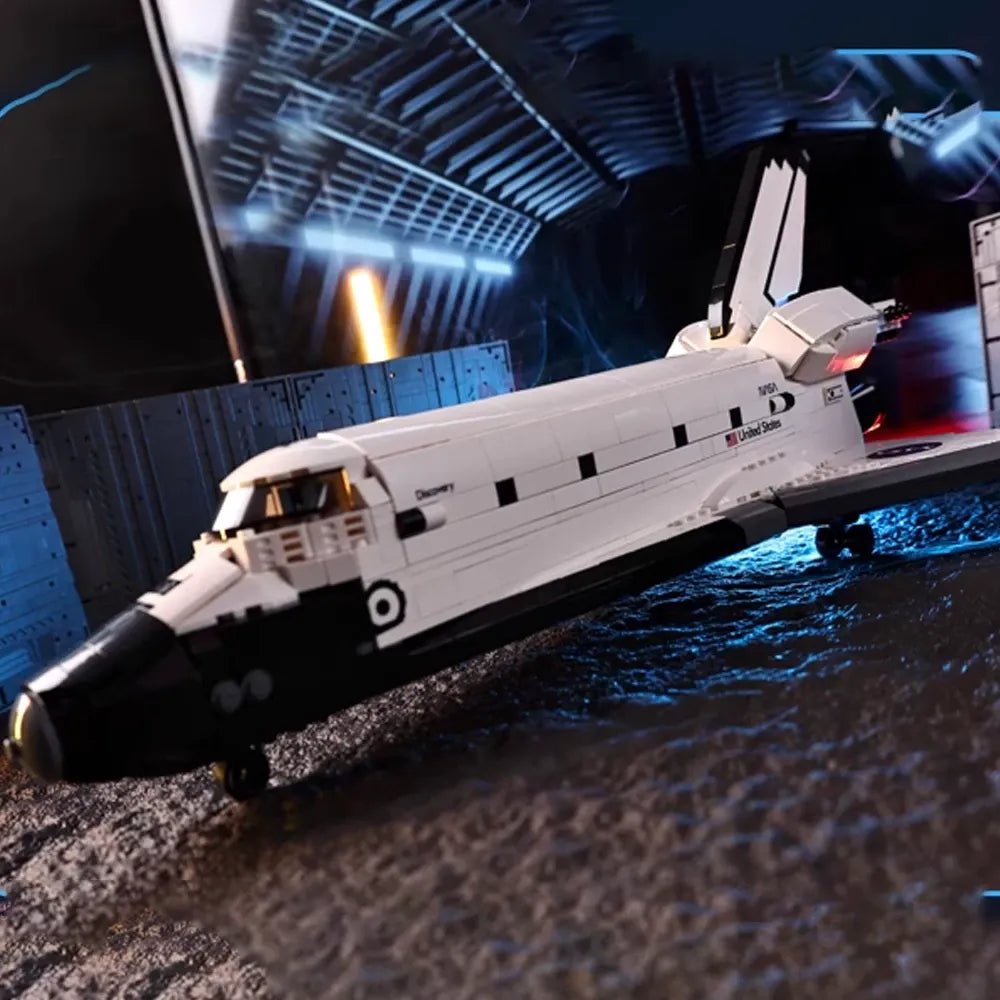 CaDa C56052W - Orbiter Space Shuttle - vue 2 | Power Blockz