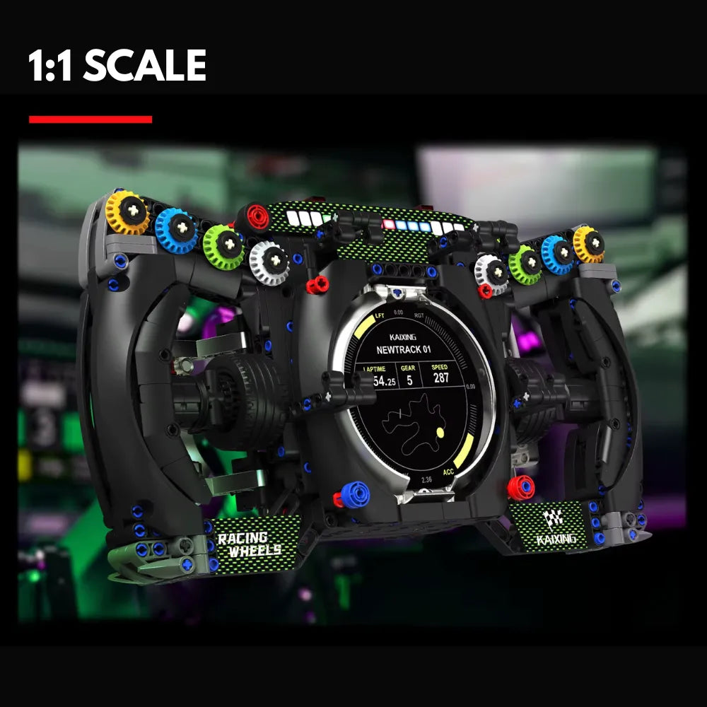 K96254 - 1:1 Podium Steering Wheel GT3 - vue 2 | Power Blockz