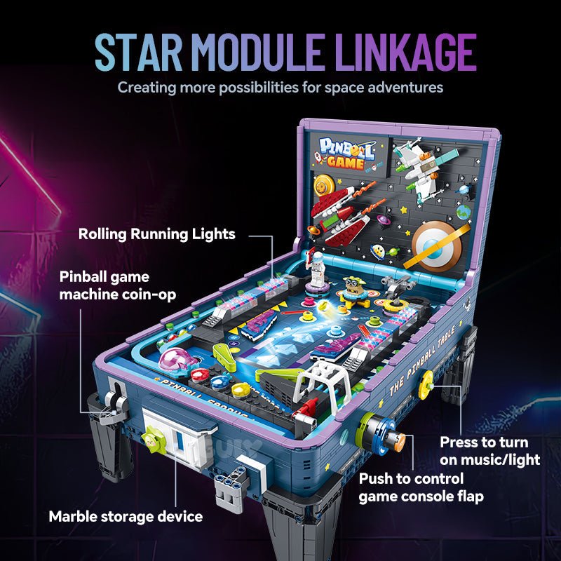Guly 60526 - Pingball Game Go - vue 5 | Power Blockz