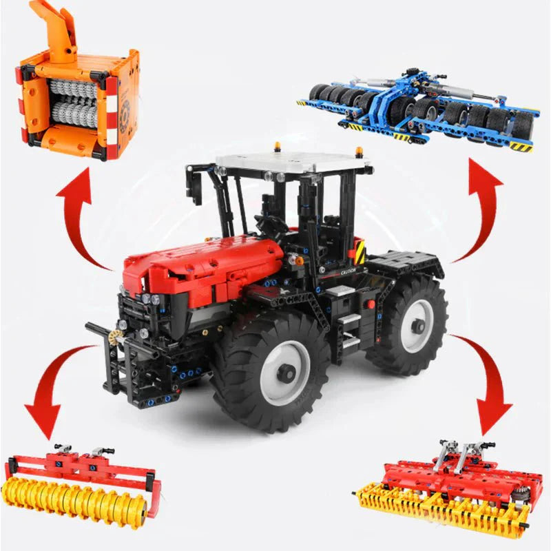 Reobrix 22015 - RC Farming Tractor - vue 7 | Power Blockz