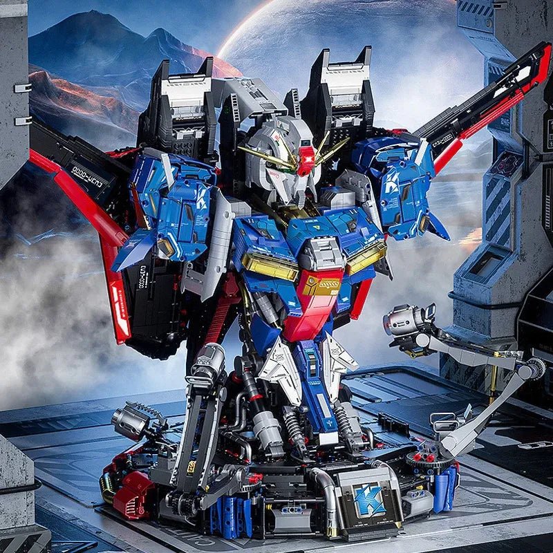 K-BOX V5009 - Transformation Assault Bust Mech Robot Bricks Toy - vue 5 | Power Blockz