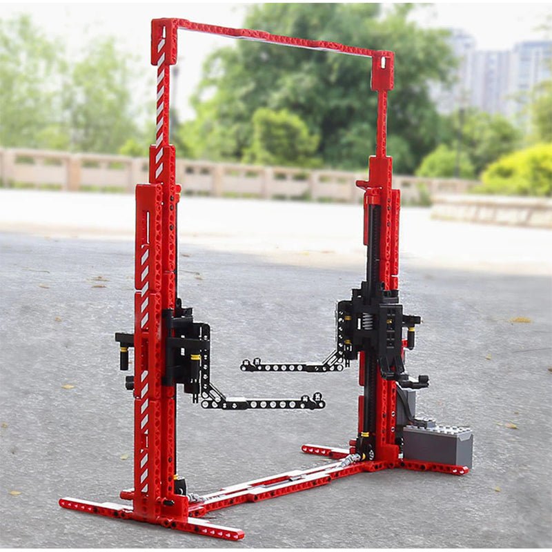 Mould King 13053 - Electric Car Lift - vue 4 | Power Blockz