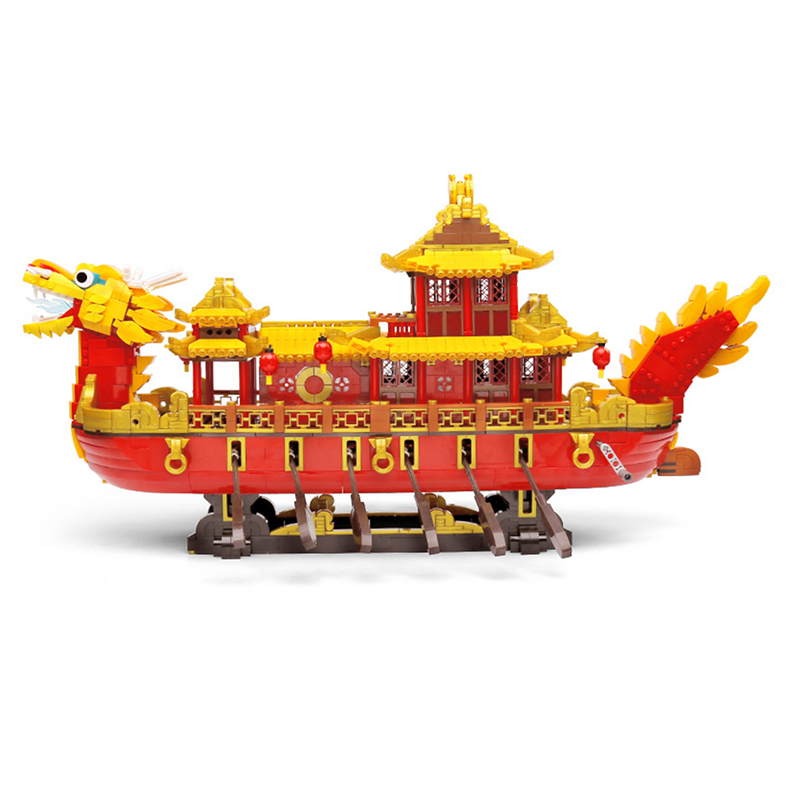 xb25002 - Cantonese Dragon Boat - vue 4 | Power Blockz