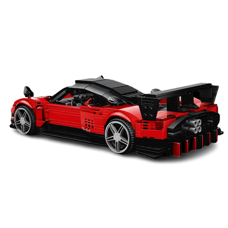 Mould King 10041 - 2022 Zonda C12-S Italian Hypercar - vue 2 | Power Blockz