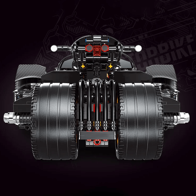 JD020 - Sci-Fi Motorcycle - vue 3 | Power Blockz