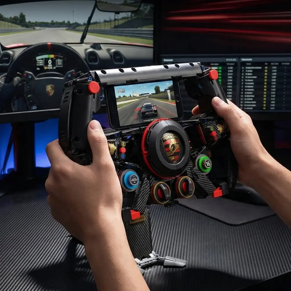 HUIYOYOYI H2002 - 1:1 Vision GT Steering Wheel - vue 2 | Power Blockz