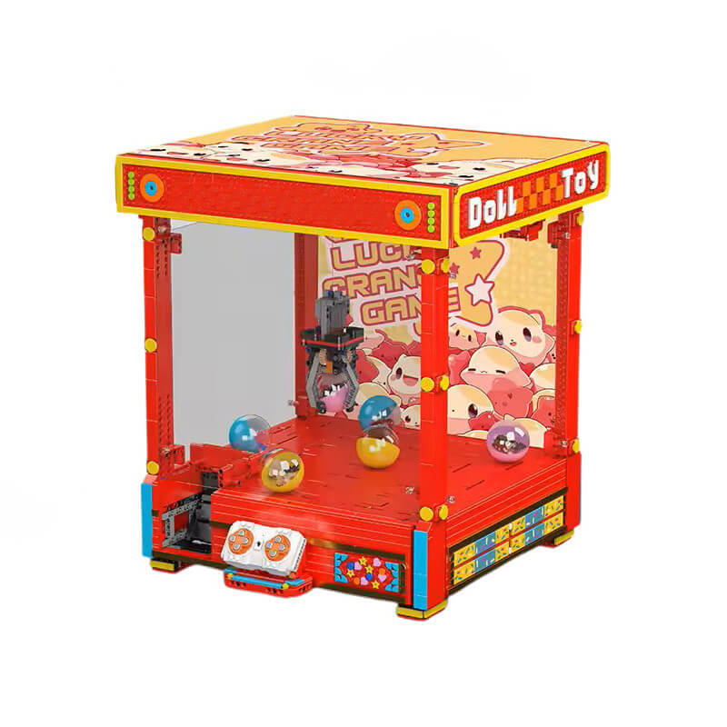 Mould King 10189 - Light-Up Claw Arcade Machine | Power Blockz