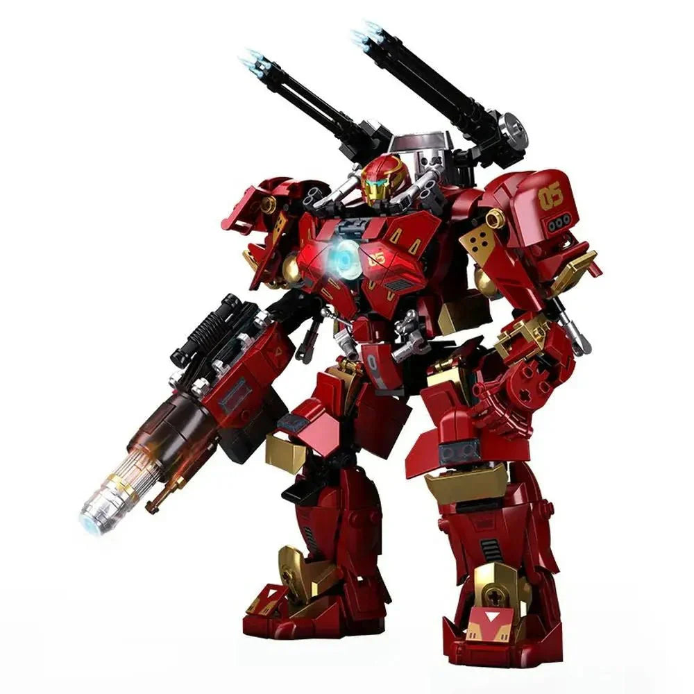 Monkey King Lonely Warrior Hulk Mecha Bricks Toy | 588pcs - Monkey King Lonely Warrior Hulk Mecha Bricks Toy - vue 5 | Power Blockz
