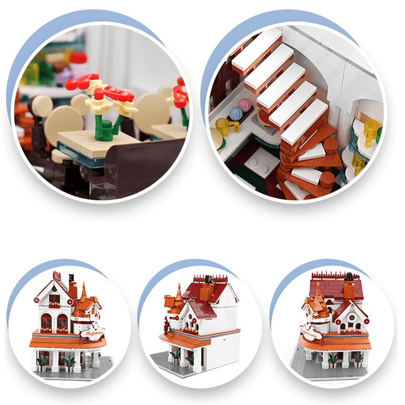Mould King 11003 - The Sweet Shop - vue 10 | Power Blockz