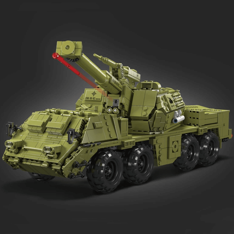 Mould King 20031 - Dana Self-Propelled Artillery Tank - vue 2 | Power Blockz