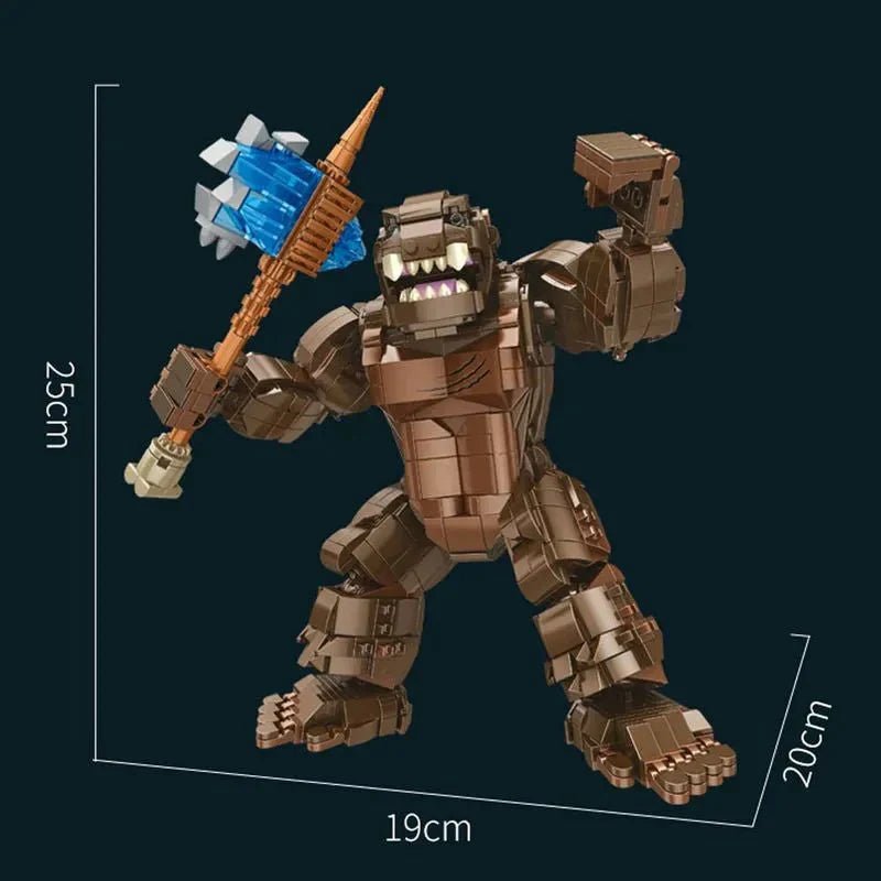 King Kong Bricks Toy 687005 | 1122pcs - King Kong Bricks Toy 687005 - vue 6 | Power Blockz