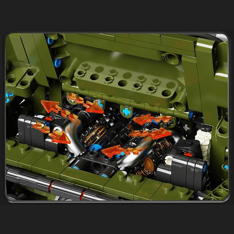 TGL T4023 - Armoured Military Ambulance - vue 18 | Power Blockz