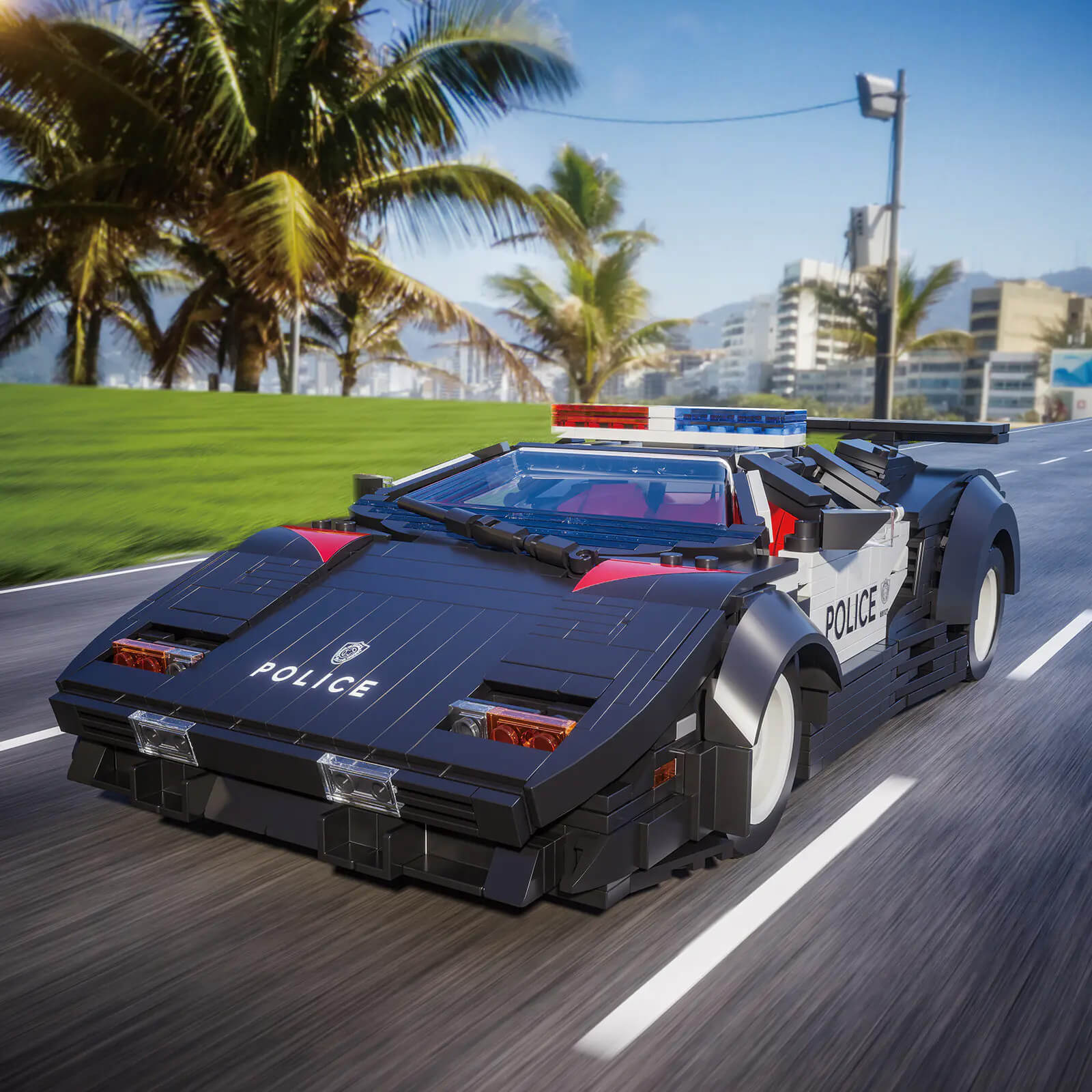 Jiestar66121 - Classic Italian Bull LP400 Interceptor - vue 4 | Power Blockz