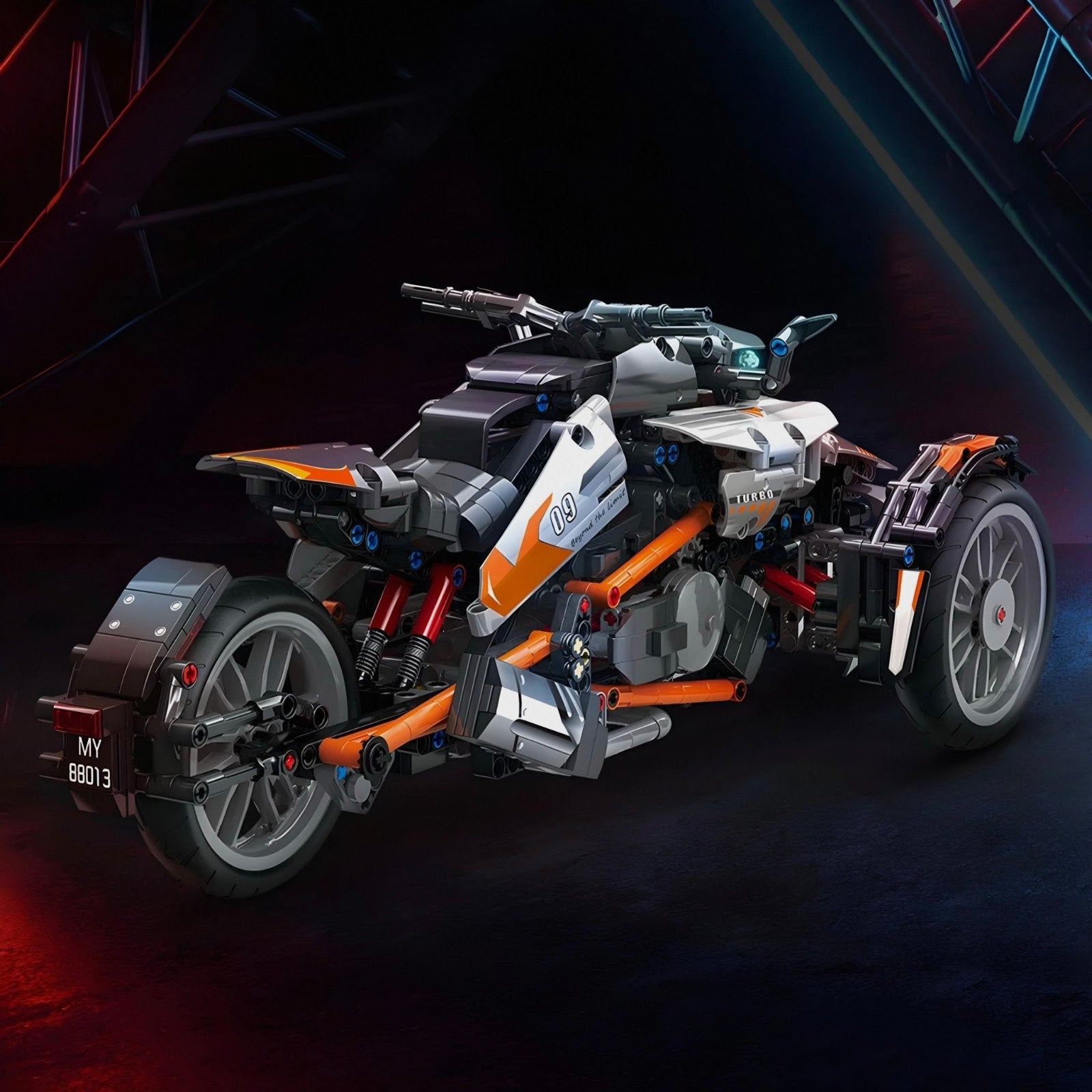 Moyu MY88013 - Static Version - 2021 Sport Touring Trike - vue 4 | Power Blockz