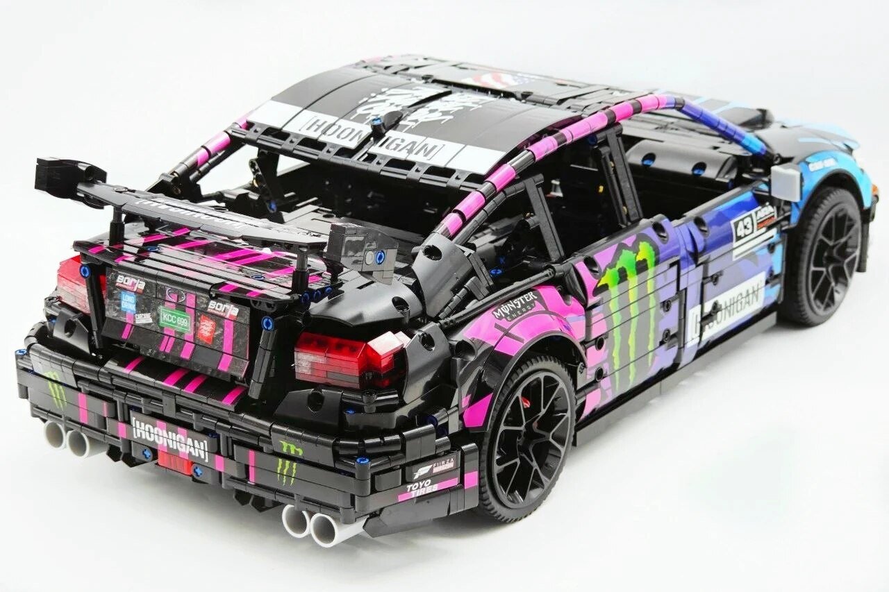 Jiestar 57010 - Static Version - Ken Block WRX STI Drift Monster - vue 14 | Power Blockz
