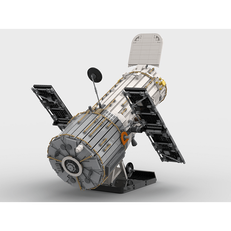 Gobricks MOC-75987 - Hubble Space Telescope - vue 3 | Power Blockz