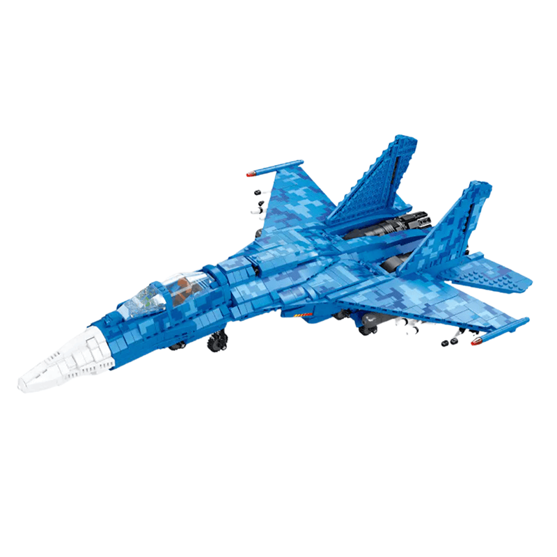 Jiestar JJ61050 - SU-35 Fighter | Power Blockz
