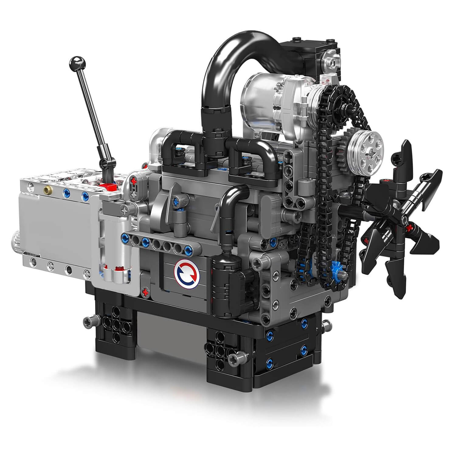 Mould King 10212 - Motorized Rotary Engine | Power Blockz