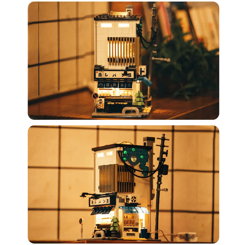 CaDa C66006W - Japanese Steamed Bun House - vue 10 | Power Blockz