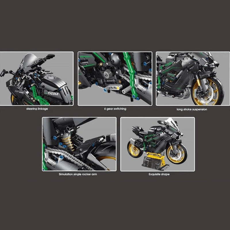 TGL T4018 - Supercharged Track Superbike - vue 3 | Power Blockz